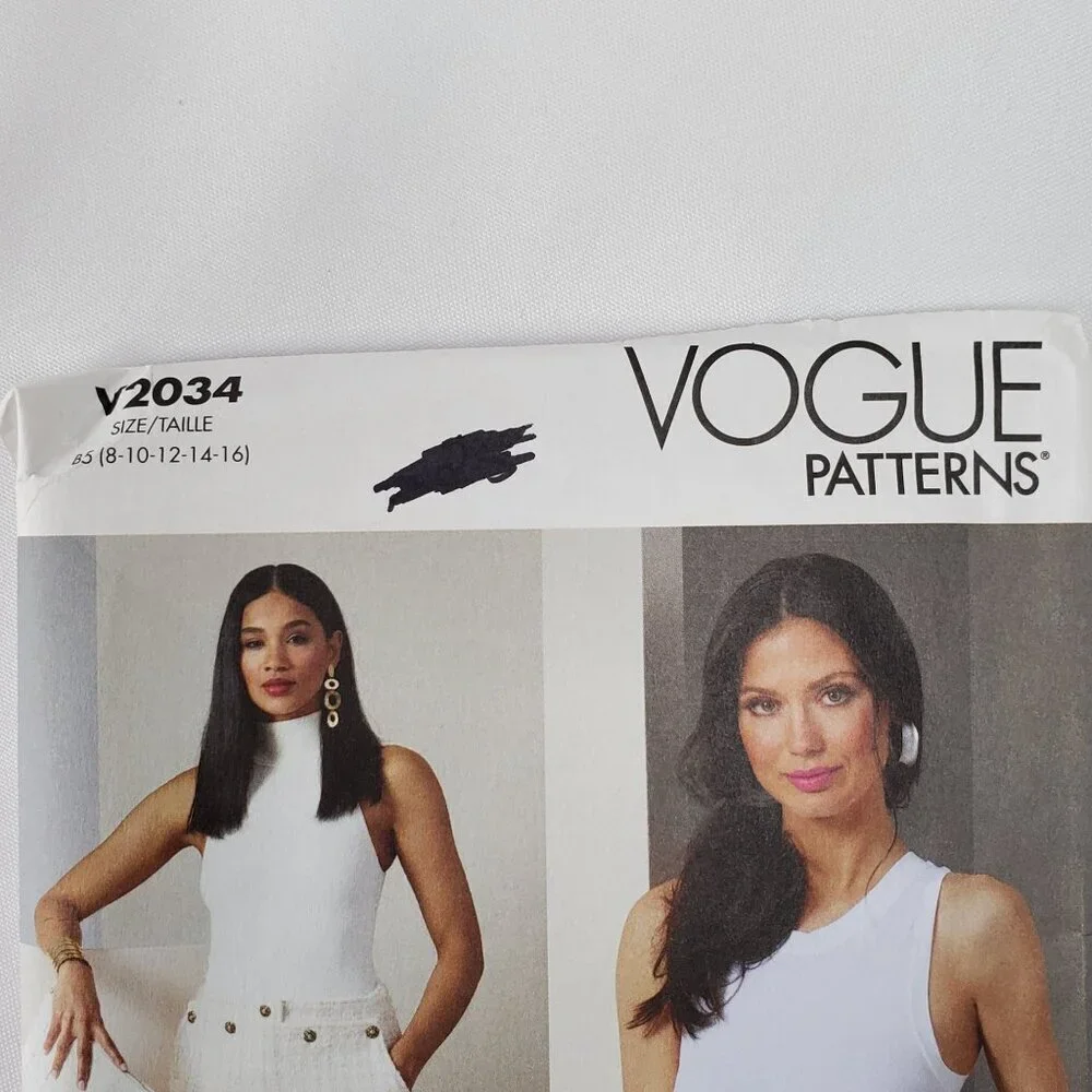 Vogue Patterns V2034 Misses Shorts & Pants Sewing Pattern Size B5 8-10-12-14-16